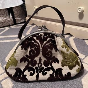 Glenda Gies Embroidered Handbag